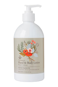 Hand & Body Lotion 500ml - Rose & Vetiver