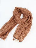 Tierra Tassel Wrap Lightweight Scarf