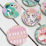 Ceramic Coaster - Talulah Abstract