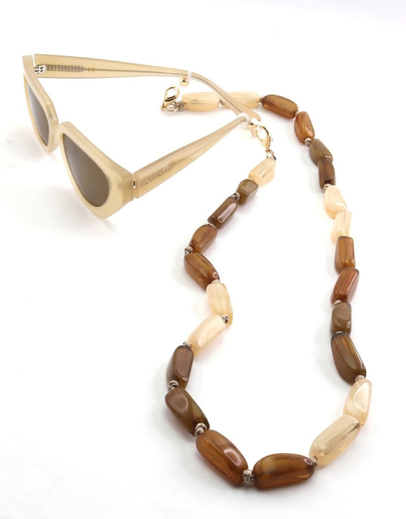 Sunglasses Chain - Coffee