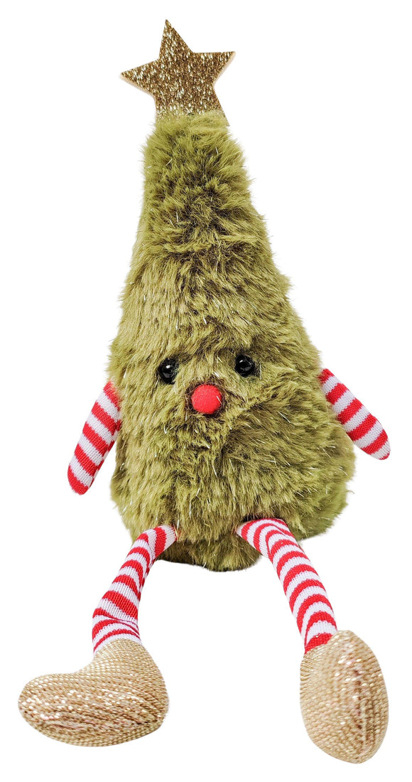 Christmas Decoration - Sitting Fluffy Christmas Tree