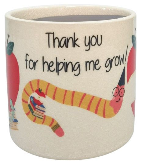Bookworm Planter - Thank you