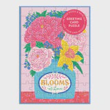 Galison Blooms of Love Greeting Card Puzzle Multi-Coloured