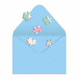 Confetti Birthday Cake Greeting Card - Puzzle