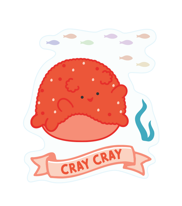 Sticker - Cray Cray the Southern Rock Lobster
