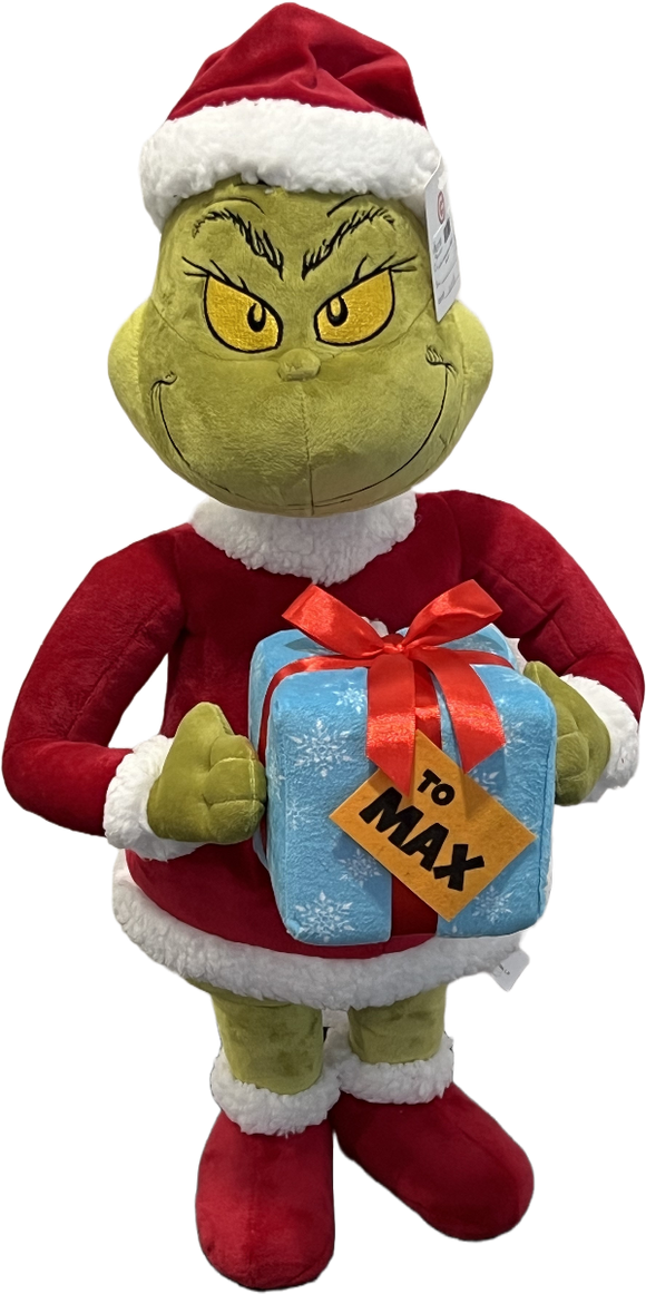 Holiday Door Greeter - Grinch Gift