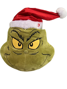 Christas Decor - Animated Hanging Grinch Head