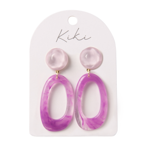 KiKi Earrings - Violet Loop