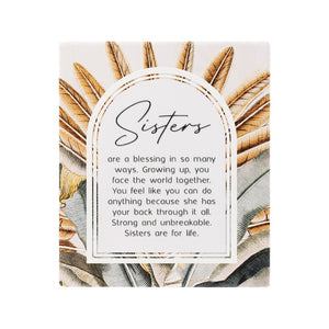 Verse Plaque - Exotic Sister