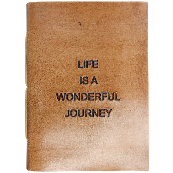 Leather Notebook - Life