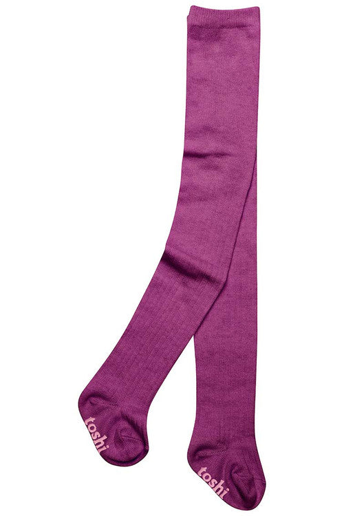 Toshi - Footed Tights Violet