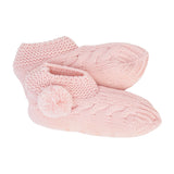 Slouchy Slipper - Petal Pink