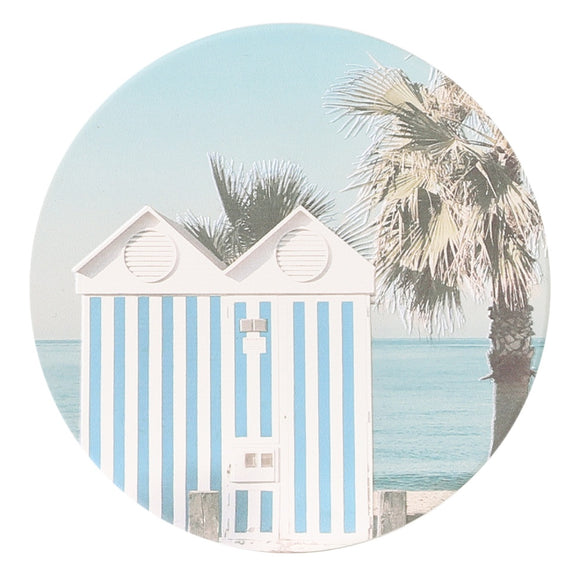 Ceramic Coaster - Coast Beach Hut