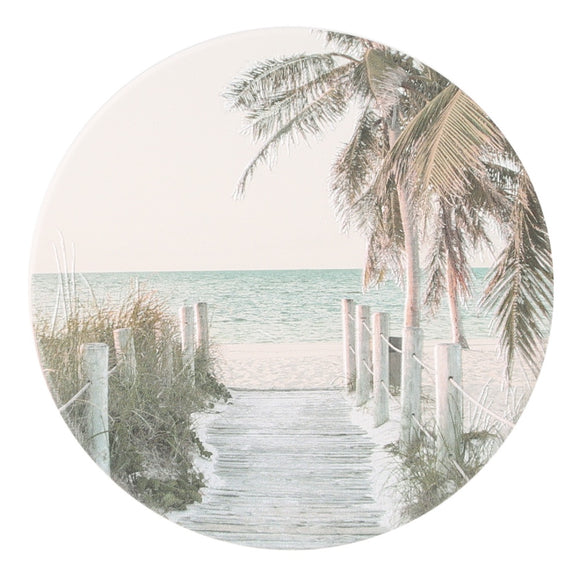 Ceramic Coaster - Coast Walkway