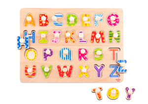 Peg Puzzle - Alphabet