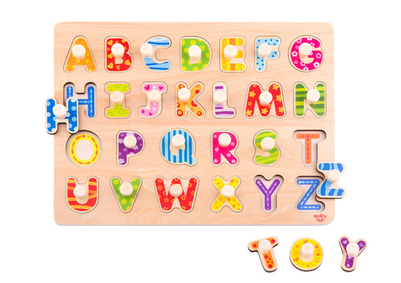 Peg Puzzle - Alphabet