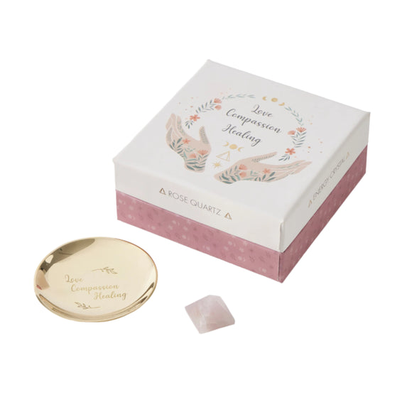 Energy Crystal Gift Set - Rose Quartz