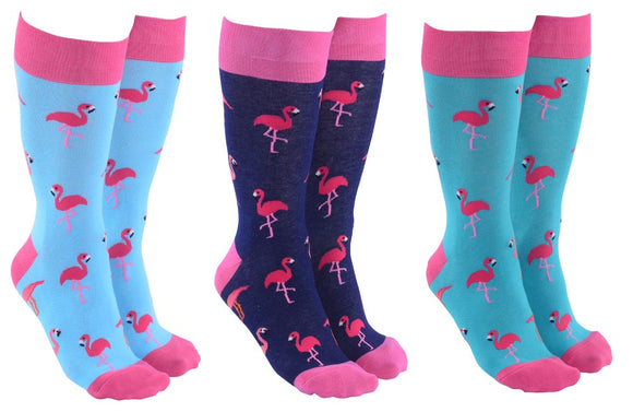 Sock Society - Pink Flamingo