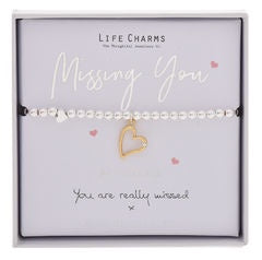 Life Charms Bracelet - Missing You