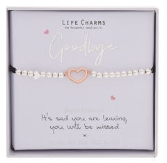 Life Charms Bracelet - Goodbye