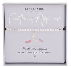Life Charms Bracelet - Feathers Appear