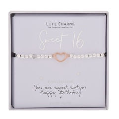 Sweet 16 shop charm bracelet