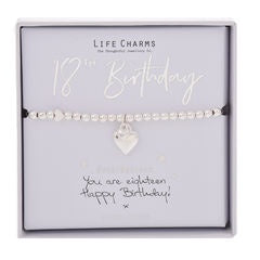 Life Charms Bracelet - 18th Birthday