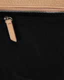 Urban Status Emma Double Zip Crossbody Bag - Nude