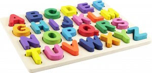 Wooden Puzzle - Letters