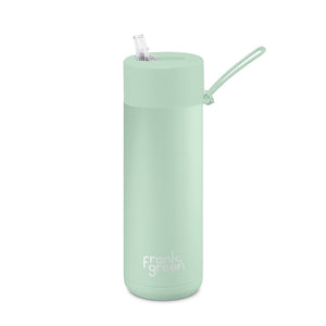 Frank Green - Ceramic Reusable Bottle Straw Lid 20oz Mint Gelato