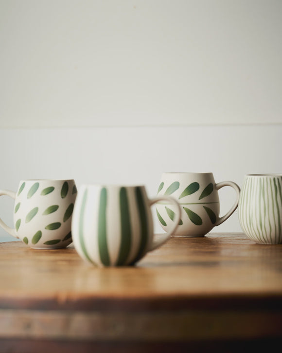 Robert Gordon mug Set 4 - Olive Brush