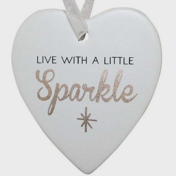 Hanging Heart - Live With a little Sparkle