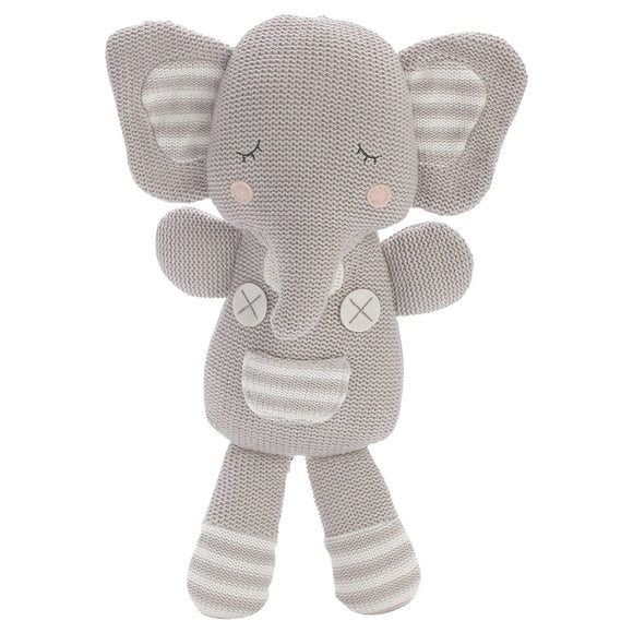 Knitted Toy - Elli the Elephant