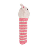 Knitted Hand Rattle - Kitten