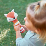 Knitted Hand Rattle - Dingo