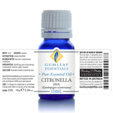 Buckley & Phillips Essential Oil 10ml - Citronella