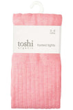 Toshi - Footed Tights Carmine