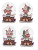 Christmas - Waterball Santa Bells Assorted Designs