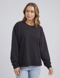 Foxwood Effortless Crew - Black