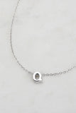 Letter Necklace - Q