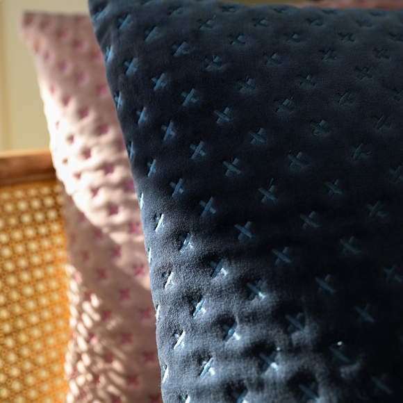 Cushion - Velvet Stitched Botanica