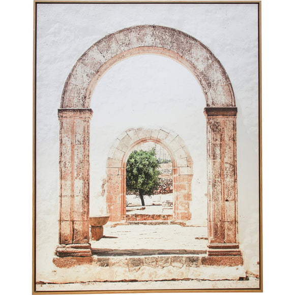 Framed Canvas - Archways