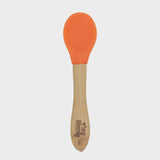 Children's Bamboo / Silicone Spoon - Orange
