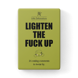 UnConventional Motivational cards - Lighten the Fuck Up