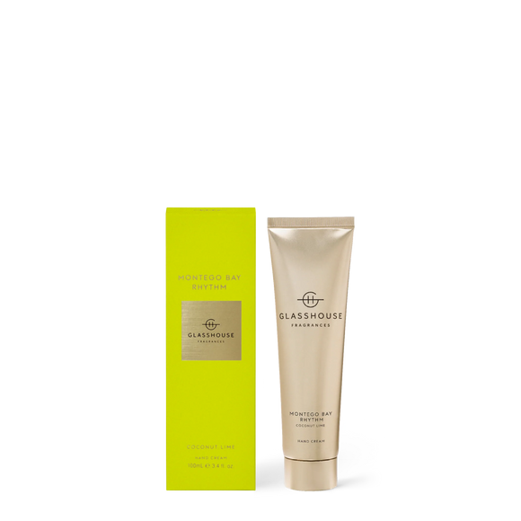 GLASSHOUSE FRAGRANCES Montego Bay Rhythm 100mL Hand Cream