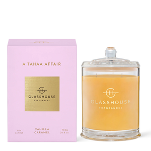 GLASSHOUSE FRAGRANCES A Tahaa Affair 760g Triple Scented Candle