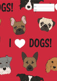 Book Cover G.I.C - I Love Dogs