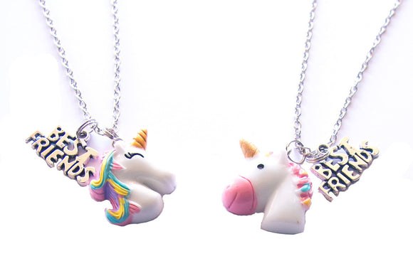 Make Your Own BFF Necklaces - Unicorn buddies
