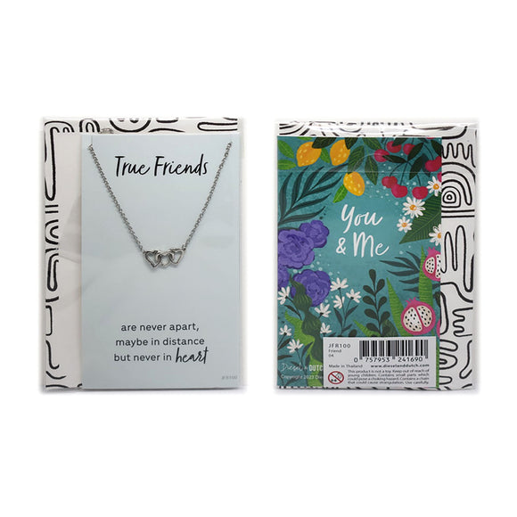 Jewellery Card - True Friends