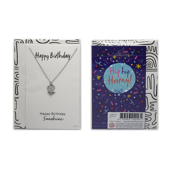 Jewellery Card - Happy Birthday (03)